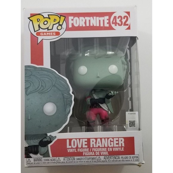 Funko Other - FUNKO Pop Fortnite Love Ranger 432 Vinyl Figure Unisex 3.75in Gray Vaulted NIB
